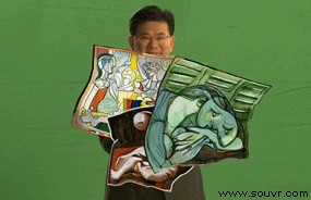 增強現(xiàn)實技術(shù)呈現(xiàn)畢加索作品